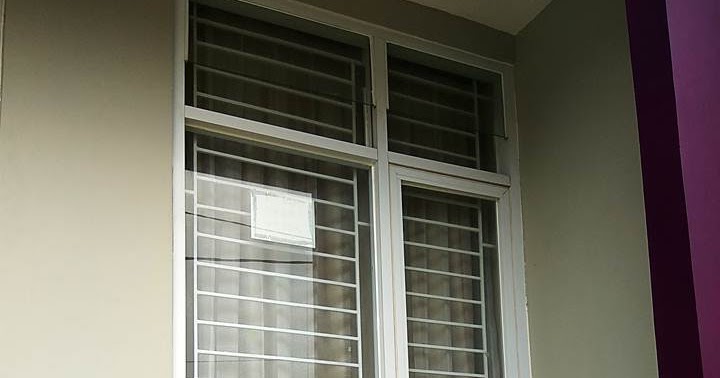 Teralis Jendela Besi Nako dan Siku di Bogor - Jual Kanopi Termurah