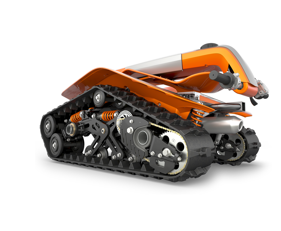 Гусеничный самокат DTV Shredder