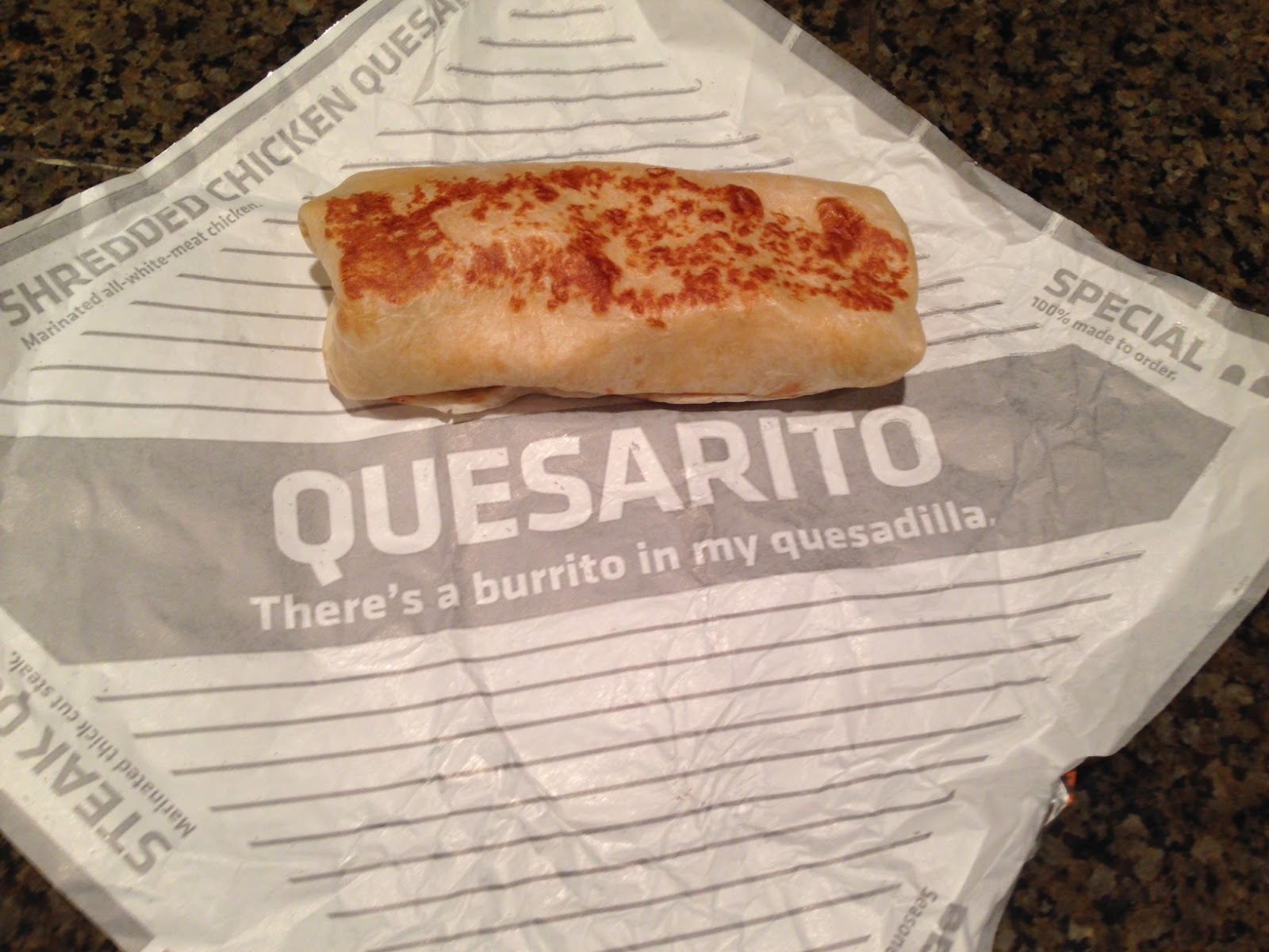 You Care What We Think Quesarito from Taco Bell Eden Prairie, MN
