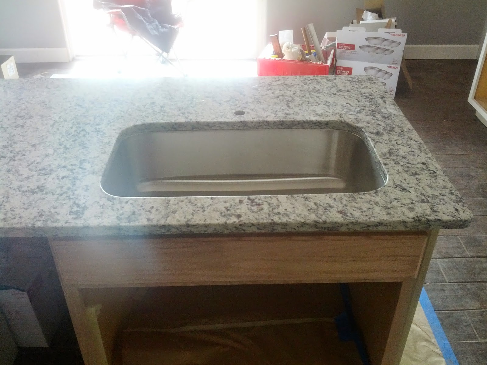 Stone Solutions Granite Dallas White Granite Flat Polish Edge