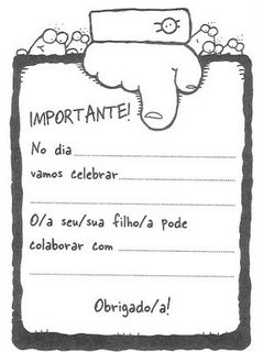 Modelos de bilhetes e recados!-ESPAÇO EDUCAR