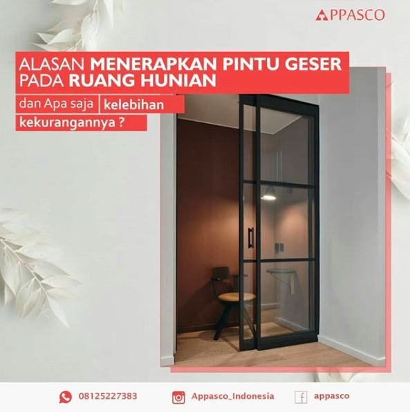 Pintu Geser Kaca Minimalis yang Keren Harga Murah