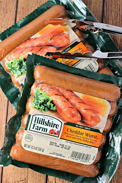 Ultimate Chili Dogs | by Renee's Kitchen Adventures - easy recipe for a quick grilled meal make with smoked sausages, chili and toppings #ad #GrillLegendary