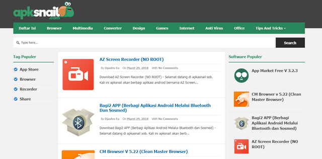 APKSnail SEO Responsive Blogger Templates APKSnail SEO Responsive Blogger Templates
