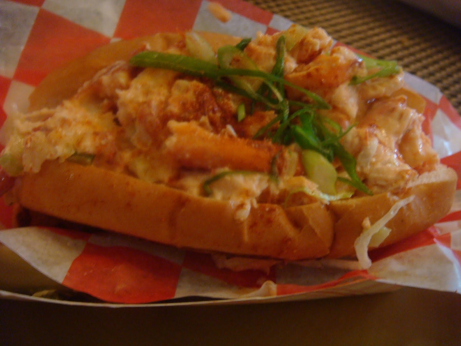 Munchies and Media Lobster Roll From The Red Hook Lobster Pound Food Truck