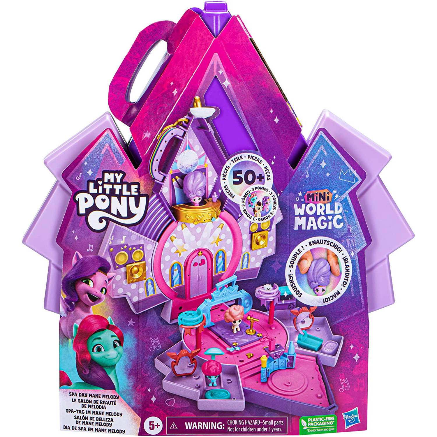 my-little-pony-spa-day-mane-melody-rocky-riff-mini-world-magic-mlp-merch
