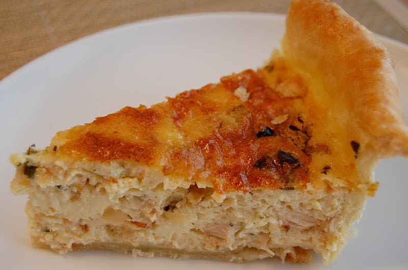 PromiseMe2....and A Lot About Food!: Chicken and Goat Cheese Quiche