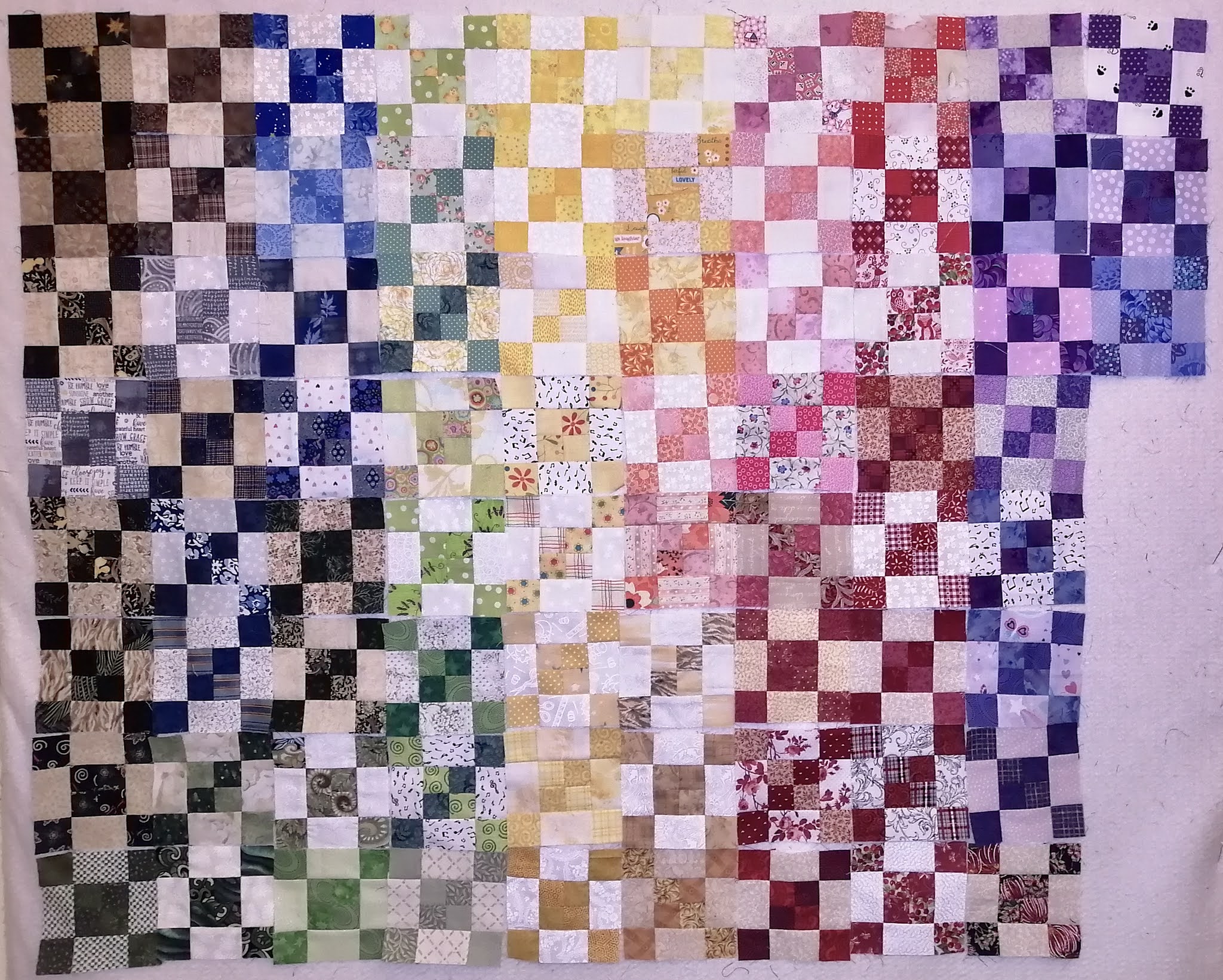 Kathy's Quilts Rainbow Scrap Challenge Review