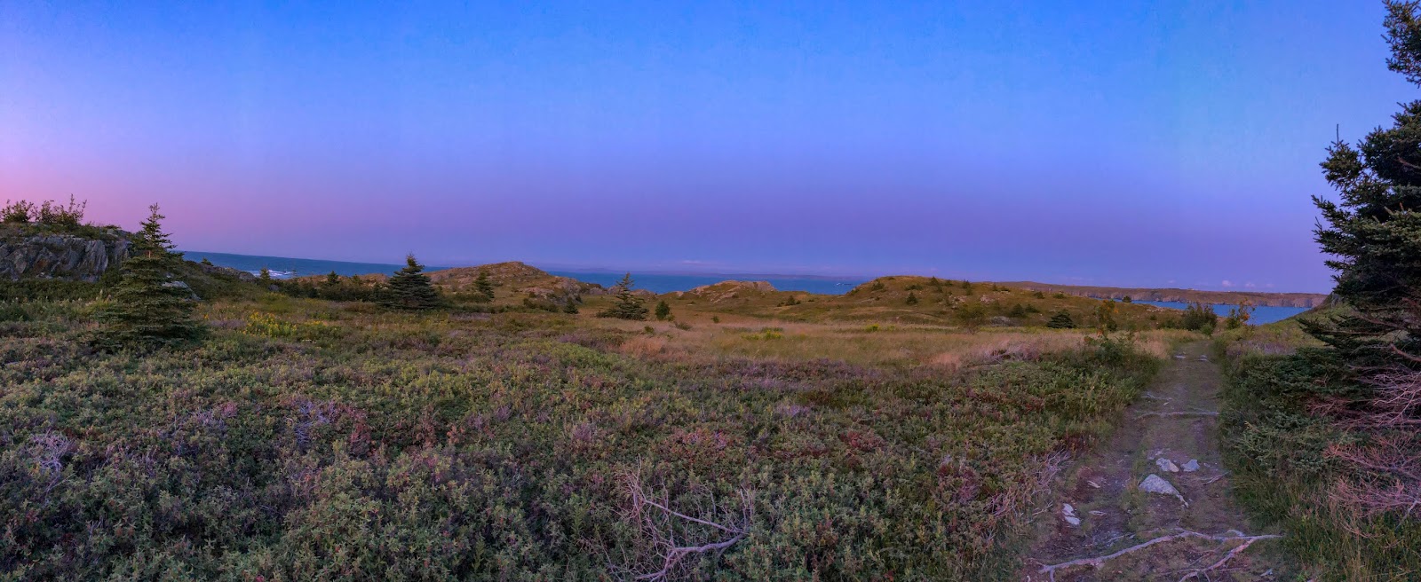 Nomadic Newfies Bay Roberts Sunset