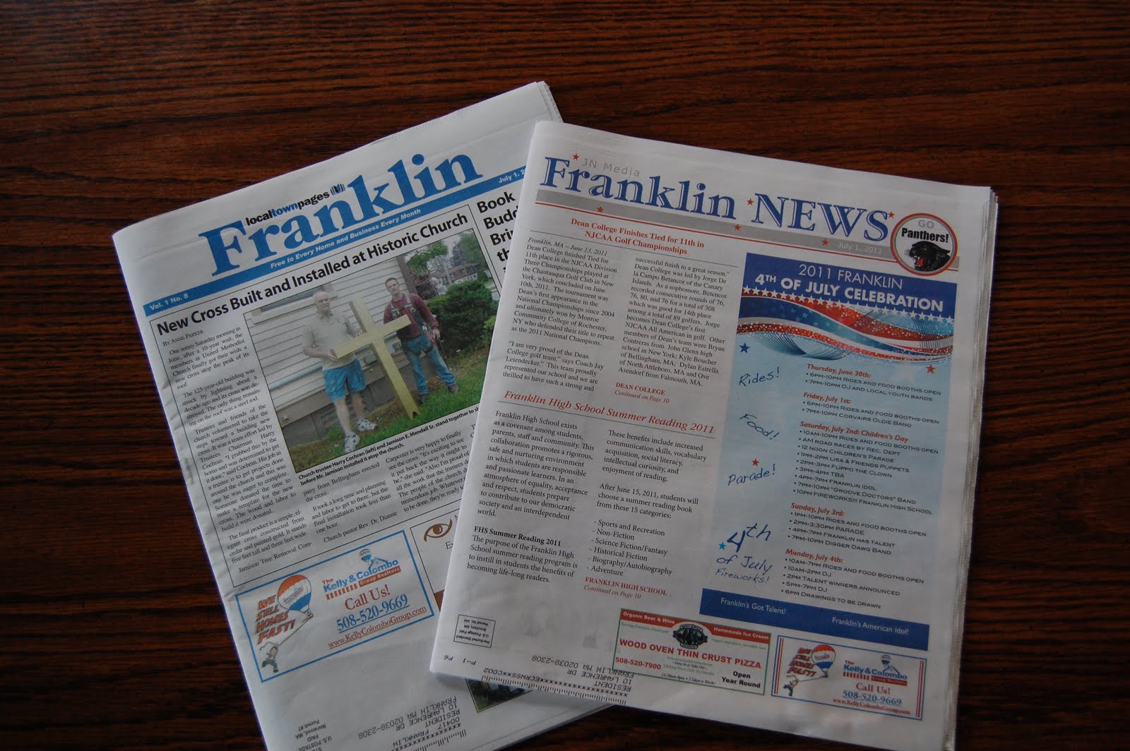 Franklin Matters Franklin has two newspapers