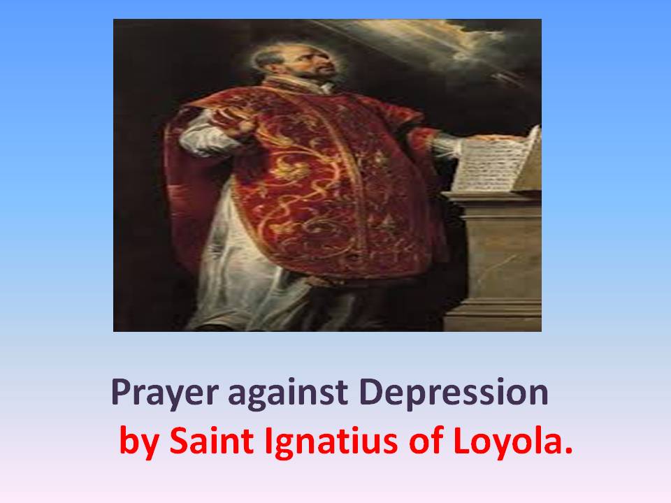 Catholic saints and prayers Prayer by saints Prayer against