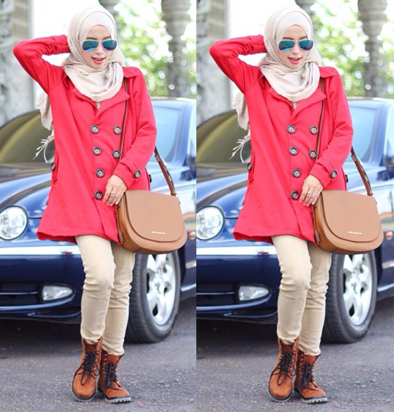 Style Hijab  Model Celana  Jeans  Untuk  Wanita Berhijab 