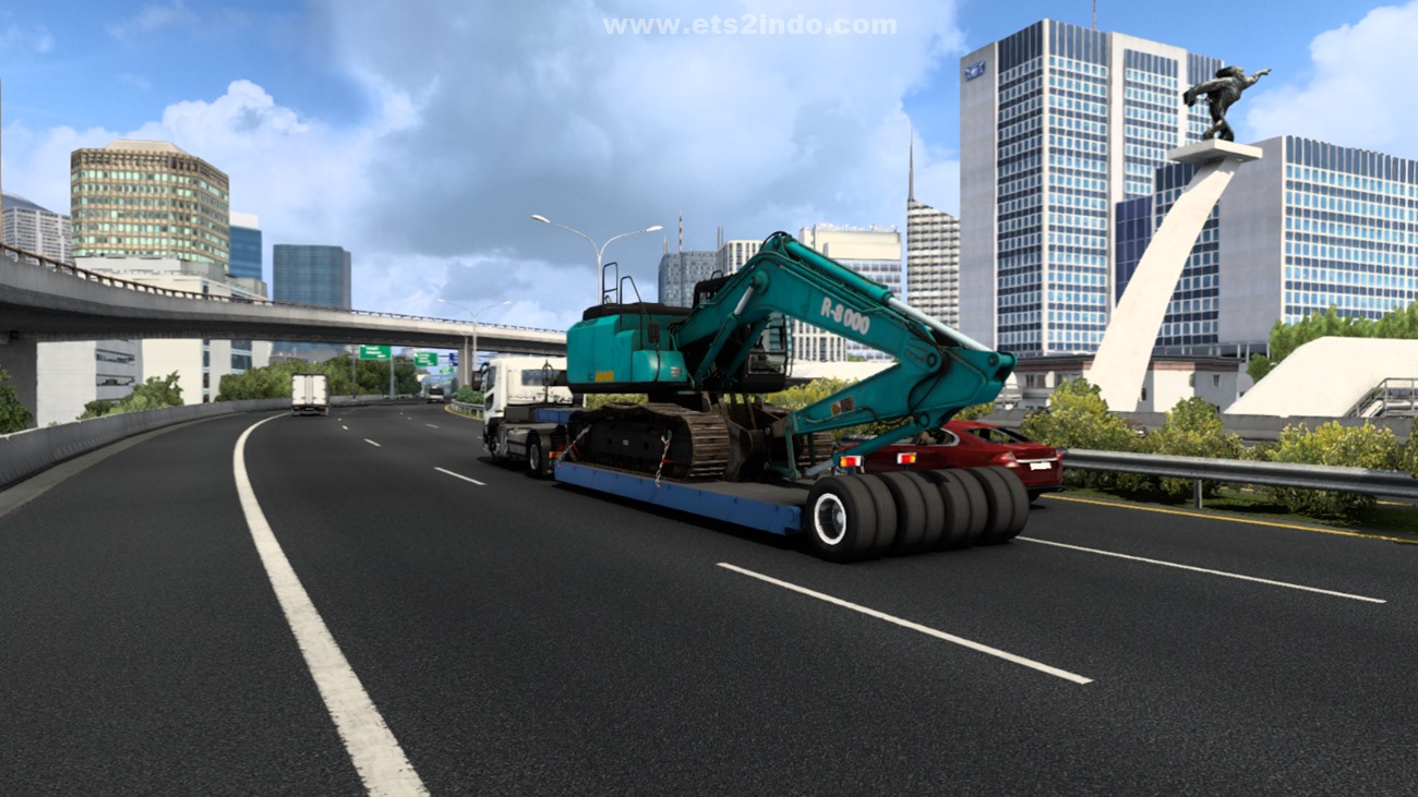 Trailer Combo Lowbed v2 ETS2 1.36 1.41