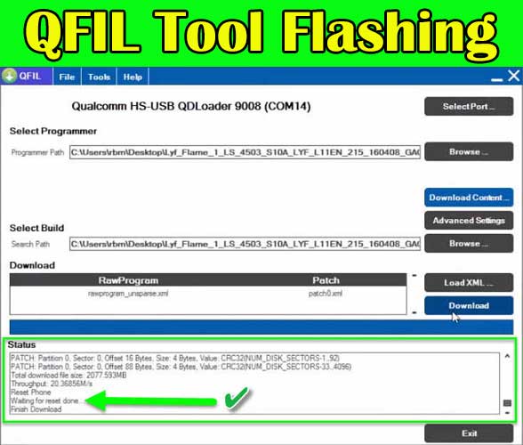 Download QFIL Tool Flash Tool Latest Version 2021 free