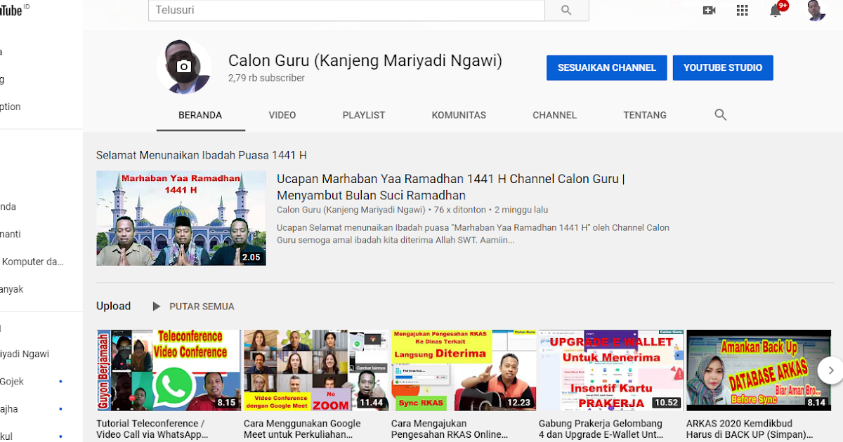 Cara Menjadi YouTuber dan Menghasilkan Uang di YouTube - Mariyadi.com
