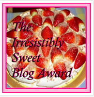 The Irresistibly Sweet Blogger Award