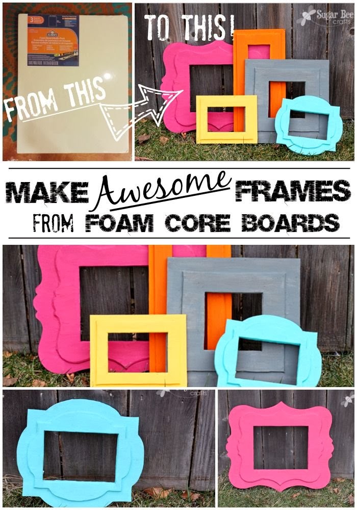 How to Make Frames From Foam Core Boards