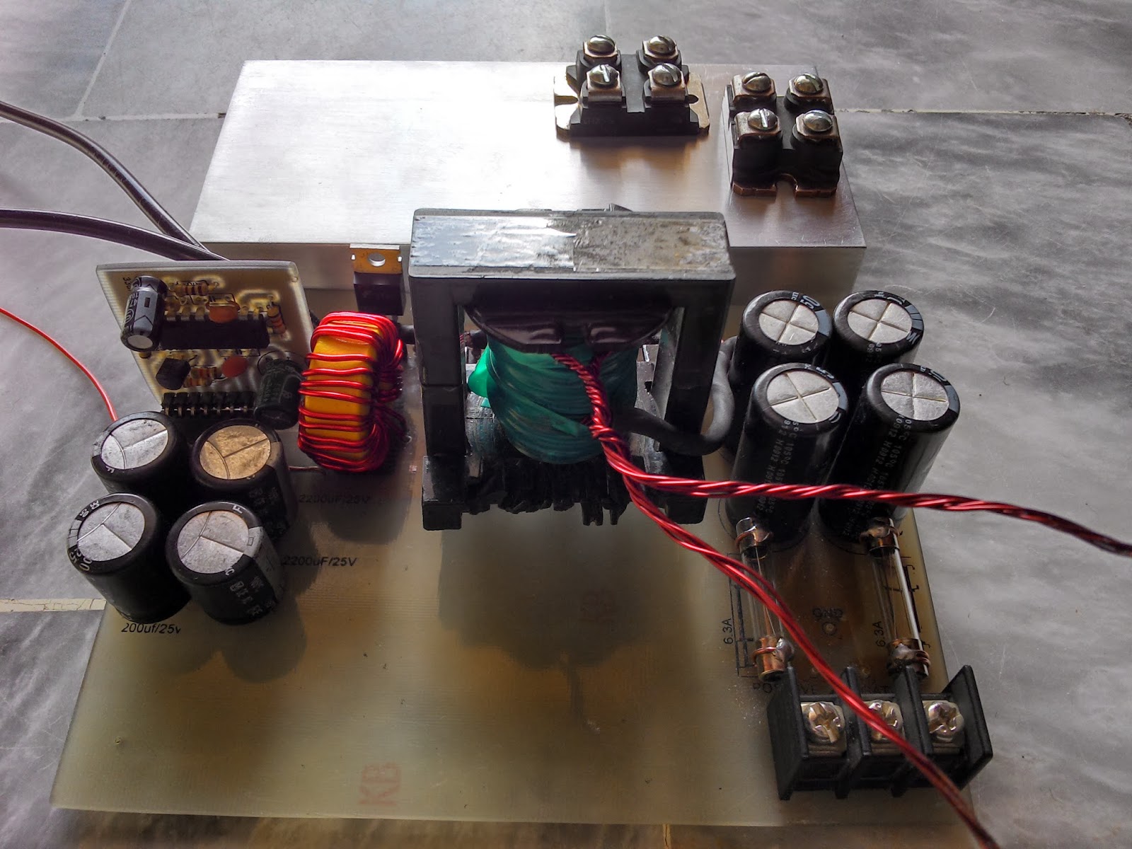 MOBILE ZONE: power supply circuit diagram