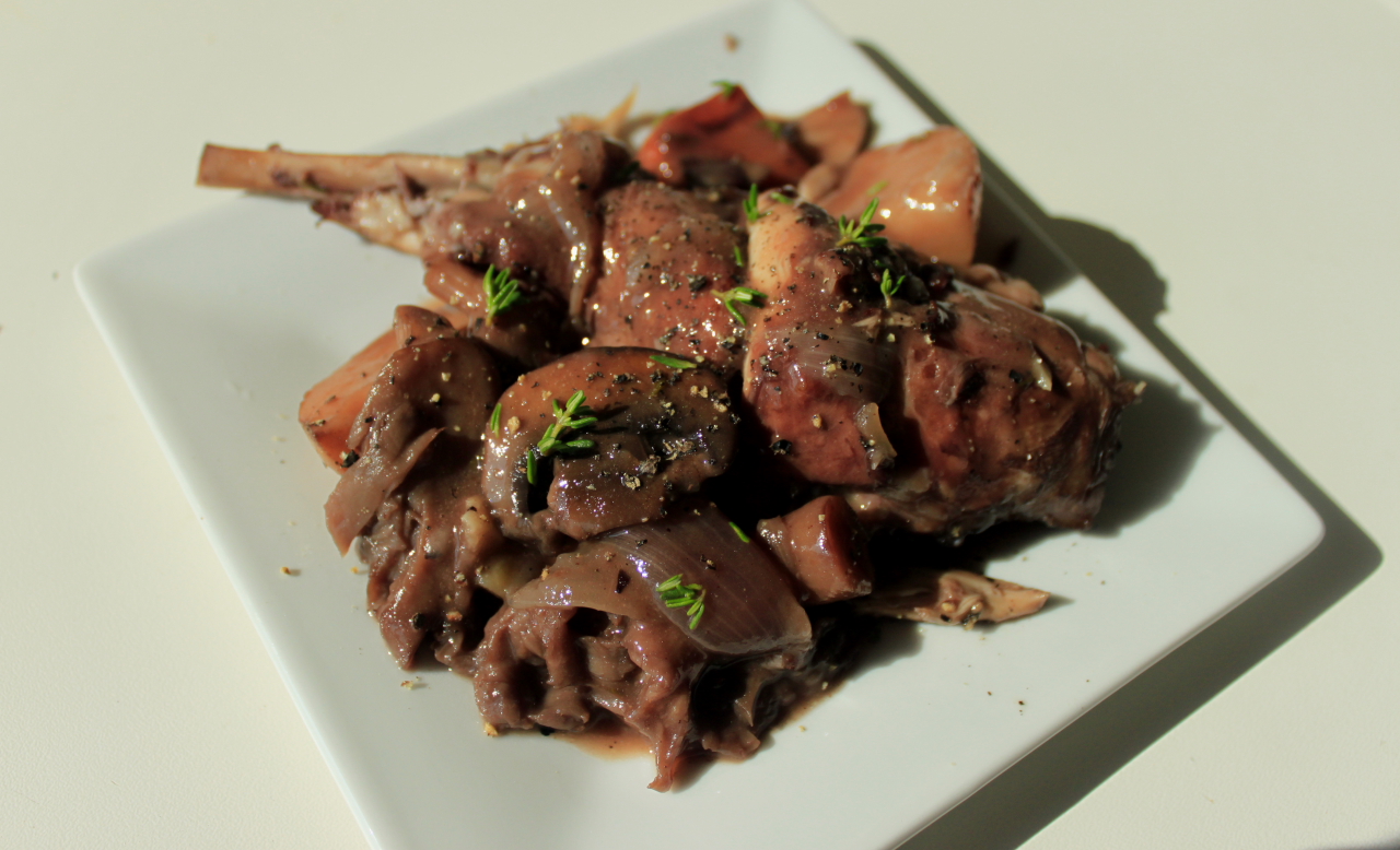 Mama Tommy's: Braised Rabbit with Wild Chestnuts [Zack]