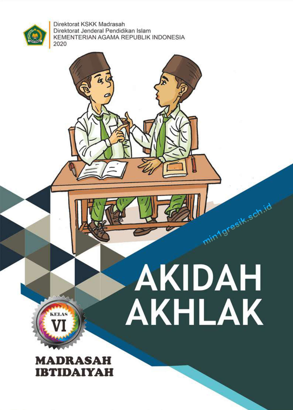 Buku Mata Pelajaran AKIDAH AKHLAK untuk Kelas 6 Madrasah Ibtidaiyah (MI
