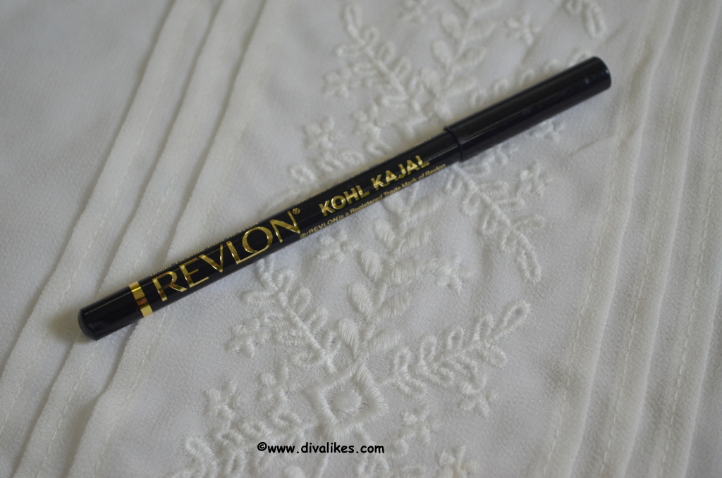 Revlon Kohl Kajal Eyeliner Pencil 011 Black Review Diva Likes