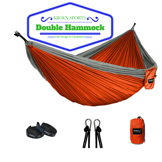 Kroex Double Hammock Girl on a Hike