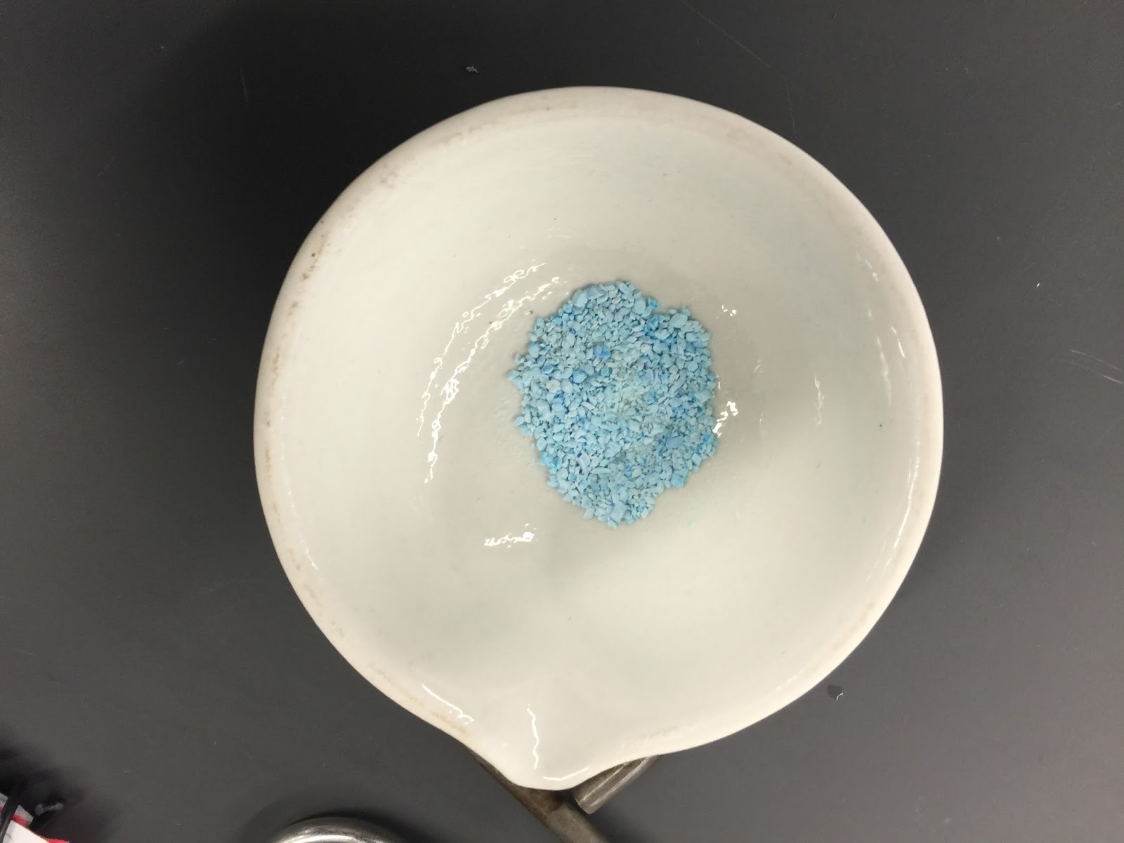 Daniel's CTD Chemistry Composition of A Copper Sulfate Hydrate Lab