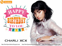 singer charli xcx beautiful b-day celebration image hd