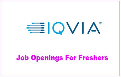 Jobs and Career: IQVIA Freshers Recruitment 2021 | Test Engineer Jobs