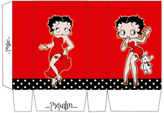 Betty Boop: Mini Kit para Imprimir Gratis. Cajas de Betty Boop para imprimir gratis.