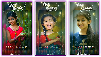 Baby Children Birthday Whatsapp Status Video Editing In KineMaster Tamil