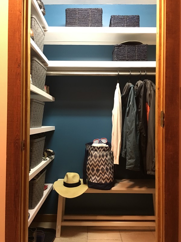 Coat Closet Organization