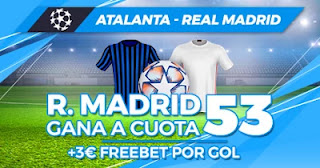 Paston Megacuota Atalanta vs Real Madrid 24-2-2021 Paston Megacuota Atalanta vs Real Madrid 24-2-2021