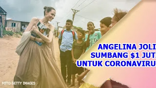 Angelina Jolie Sumbangkan Satu Juta Dollar Untuk Coronavirus Angelina Jolie Sumbangkan Satu Juta Dollar Untuk Coronavirus