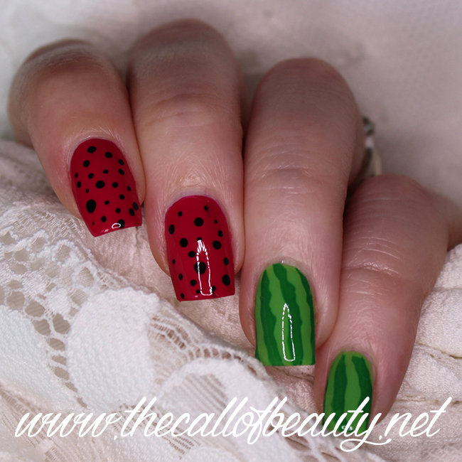 Watermelon Nails