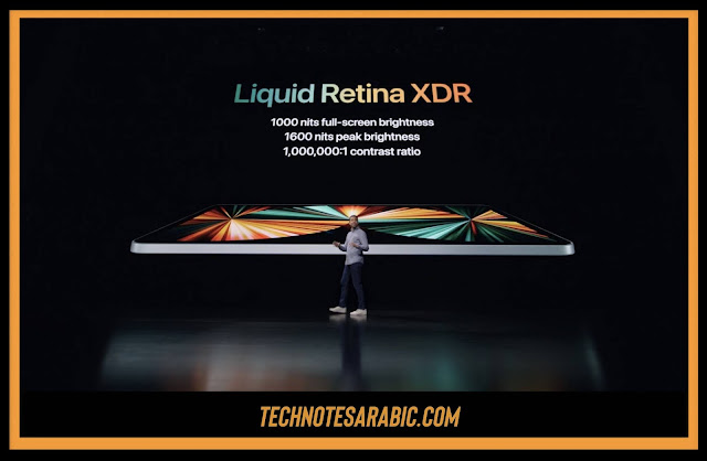Apple iPad pro 2021 mini LED liquid Retina display