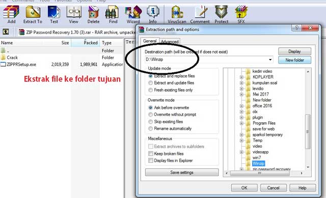 membobol password winzip