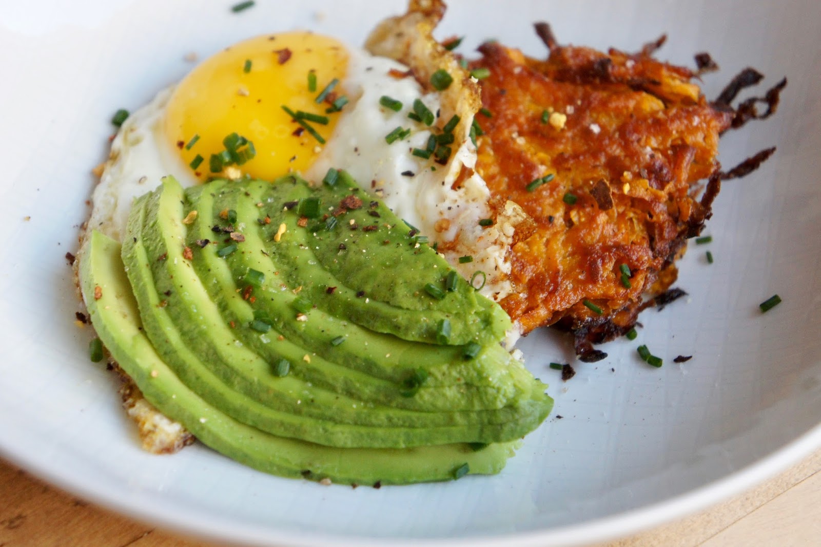 REZEPT: glutenfreie Süßkartoffelrösti ♥ Ein glutenfreier Blog REZEPT: glutenfreie Süßkartoffelrösti ♥ Ein glutenfreier Blog