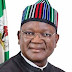 BREAKING: BENUE STATE Governor Ortom returns to PDP, says APC is Party of Evil