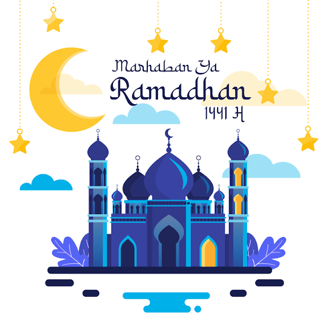 Marhaban Ya Ramadhan 1441 H : Kumpulan Gambar Desain Template Ramadhan