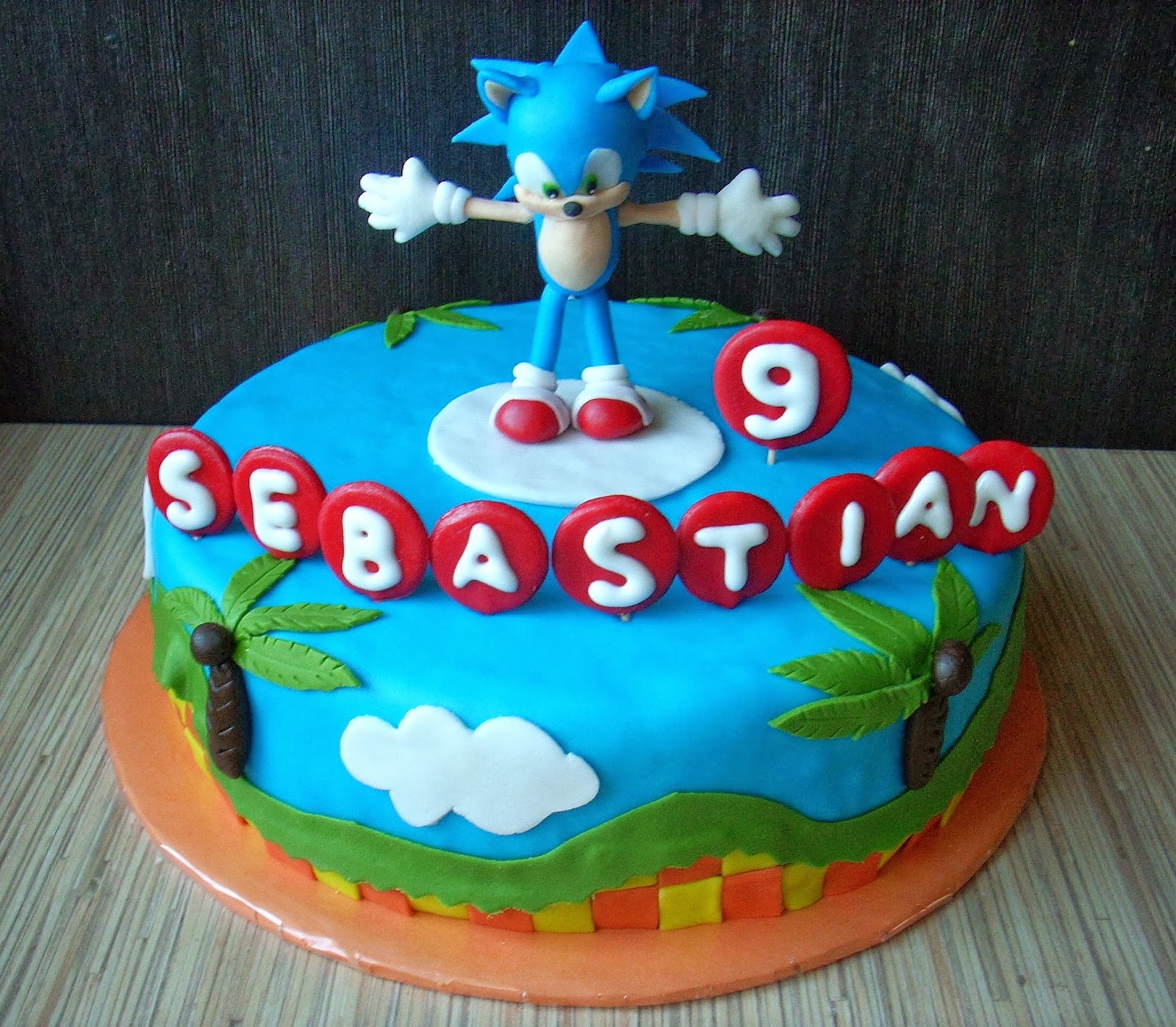 Hanka Piecze!: Tort Sonic the Hedgehog