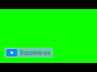 Chroma key botão inscreva-se green screen