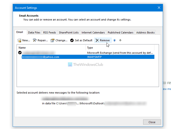 Arreglar No pudimos programar el error de la reunión en Teams en Outlook