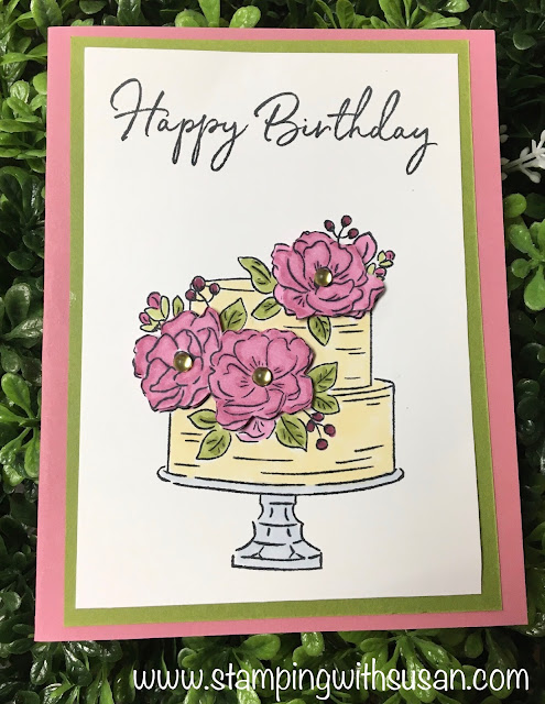 Stampin' Up!, Happy Birthday To You, 2020 Sale-A-Bration, www.stampingwithsusan.com, Susan LaCroix, Happy Birthday,