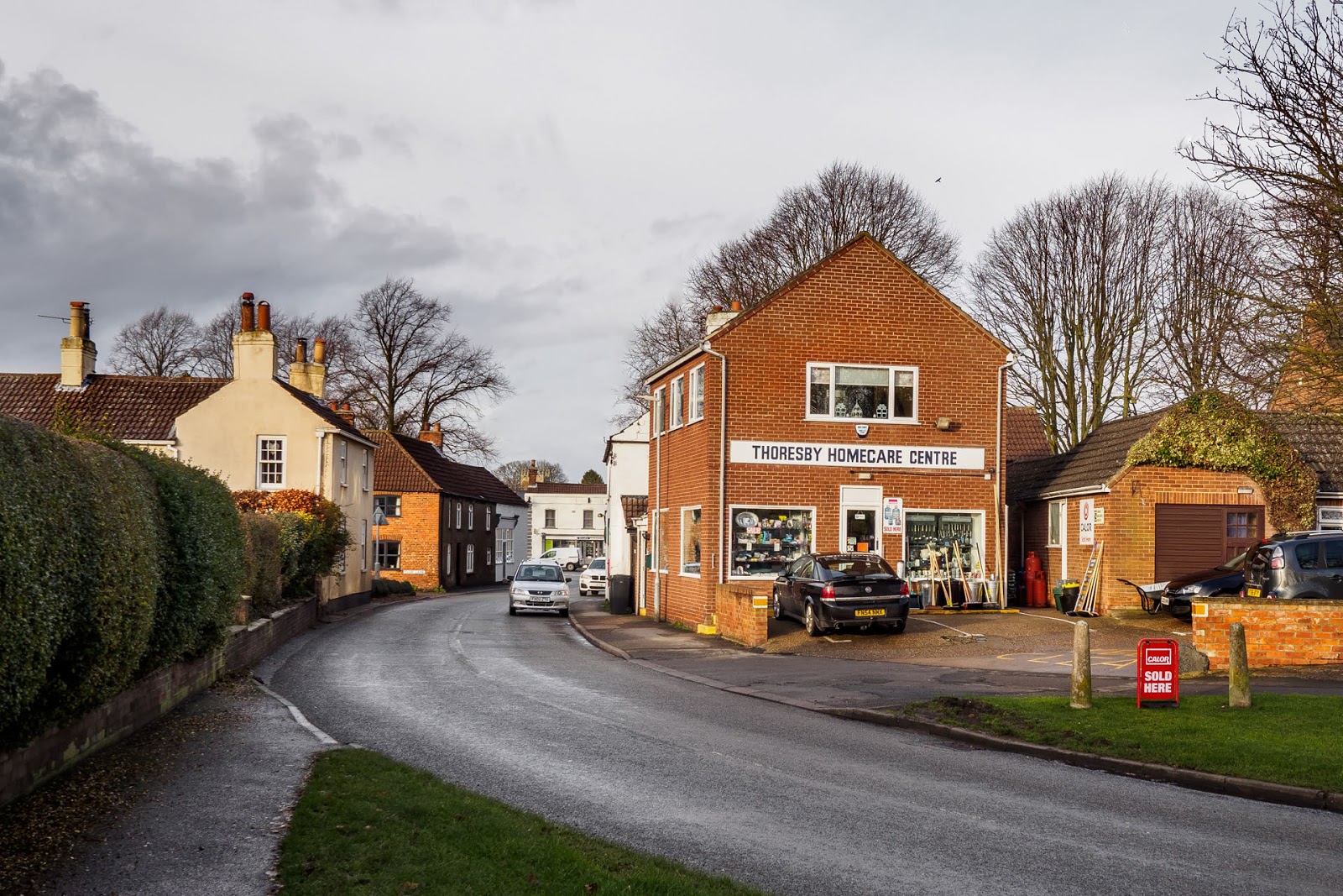 Lincolnshire Cam North Thoresby Village.