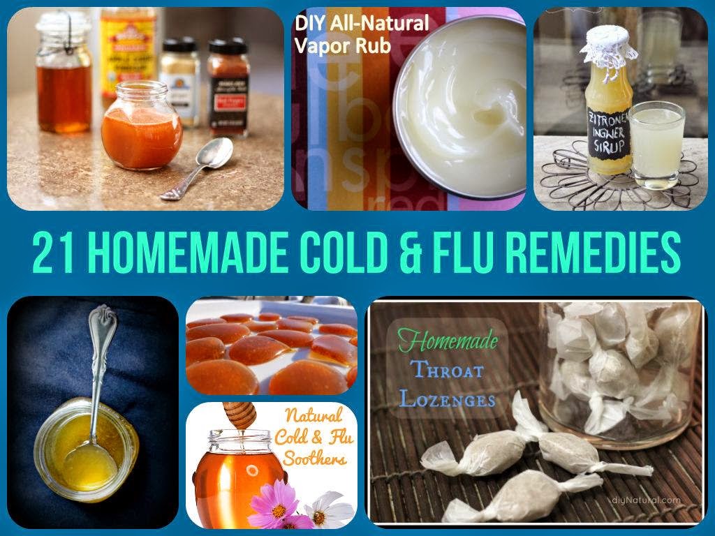 Live Healthy Live Longer: Cold & Flu Home Remedies : Flu season is ...