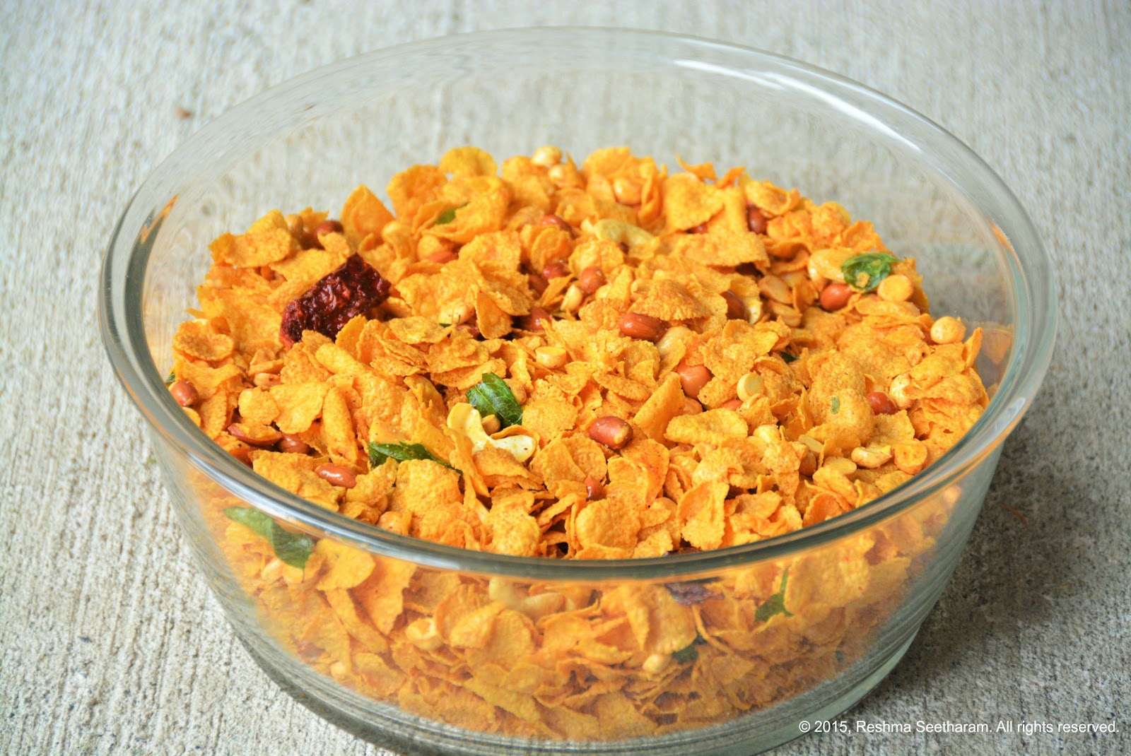 Cornflakes mixture