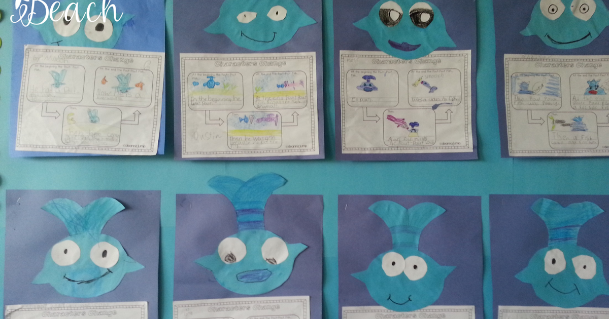 Pout Pout Fish Week Teacher by the Beach