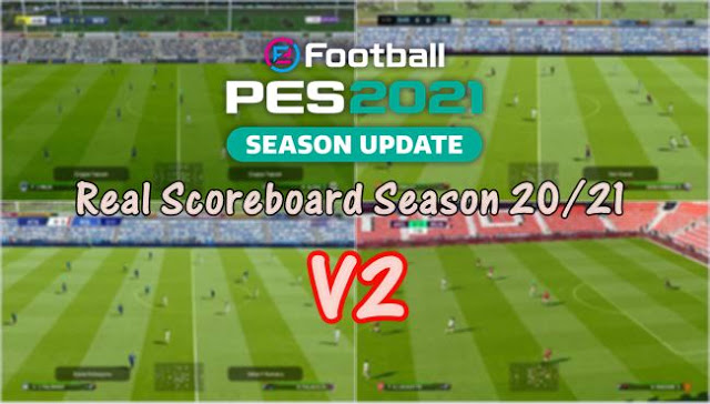 Pes 2021 Real Scoreboard V2 Server Version By Furkan6141