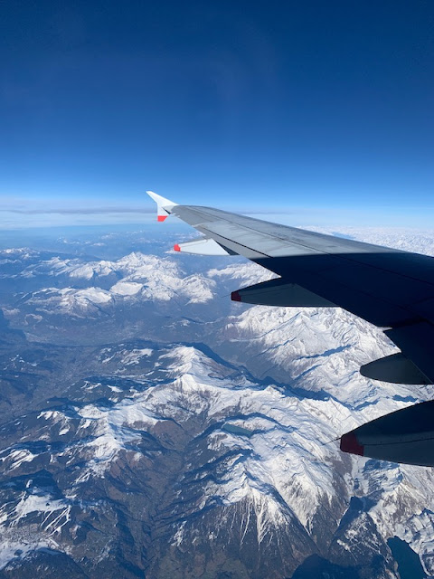 The Alps from the air